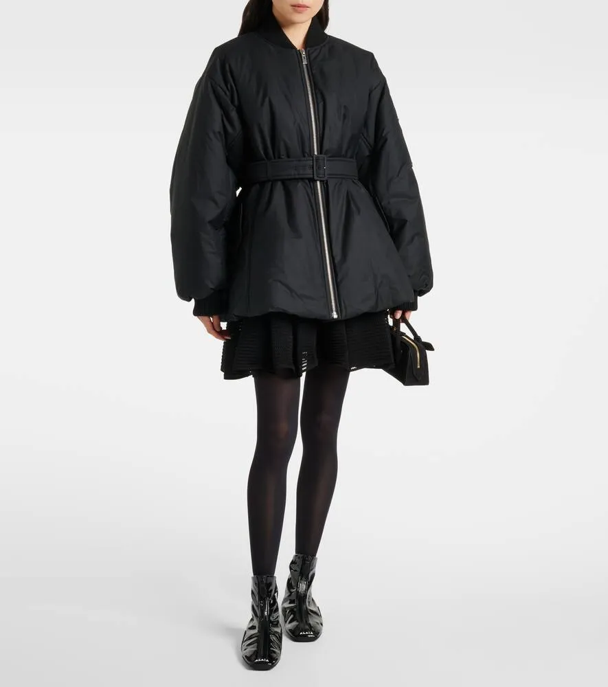 Alaia Crinoline knitted minidress