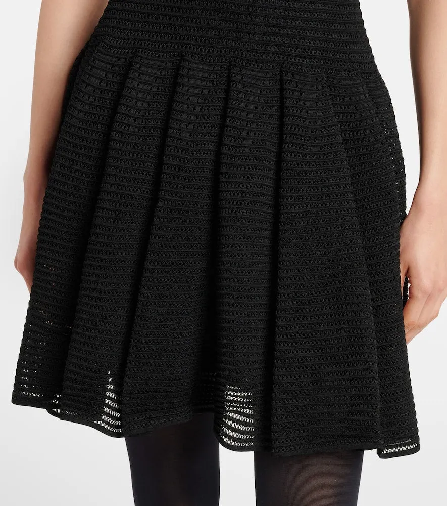 Alaia Crinoline knitted minidress