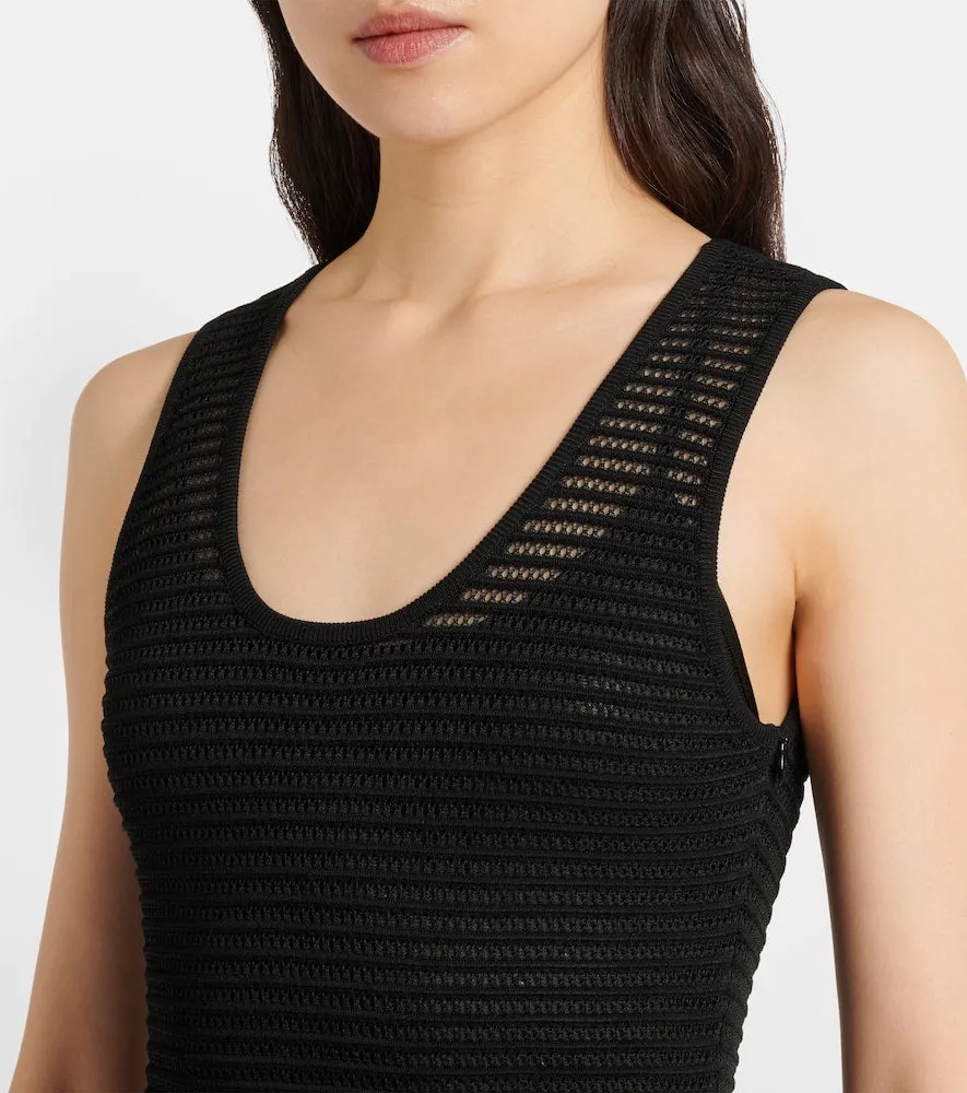 Alaia Crinoline knitted minidress