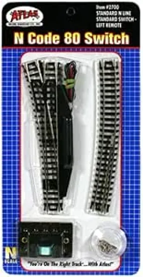 Atlas 2700 N Code 80 Remote Left-Hand Switch