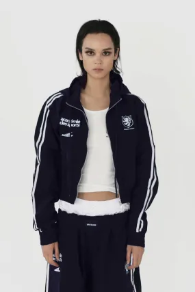 Badblood ADS Vintage Hooded Track Jacket Navy