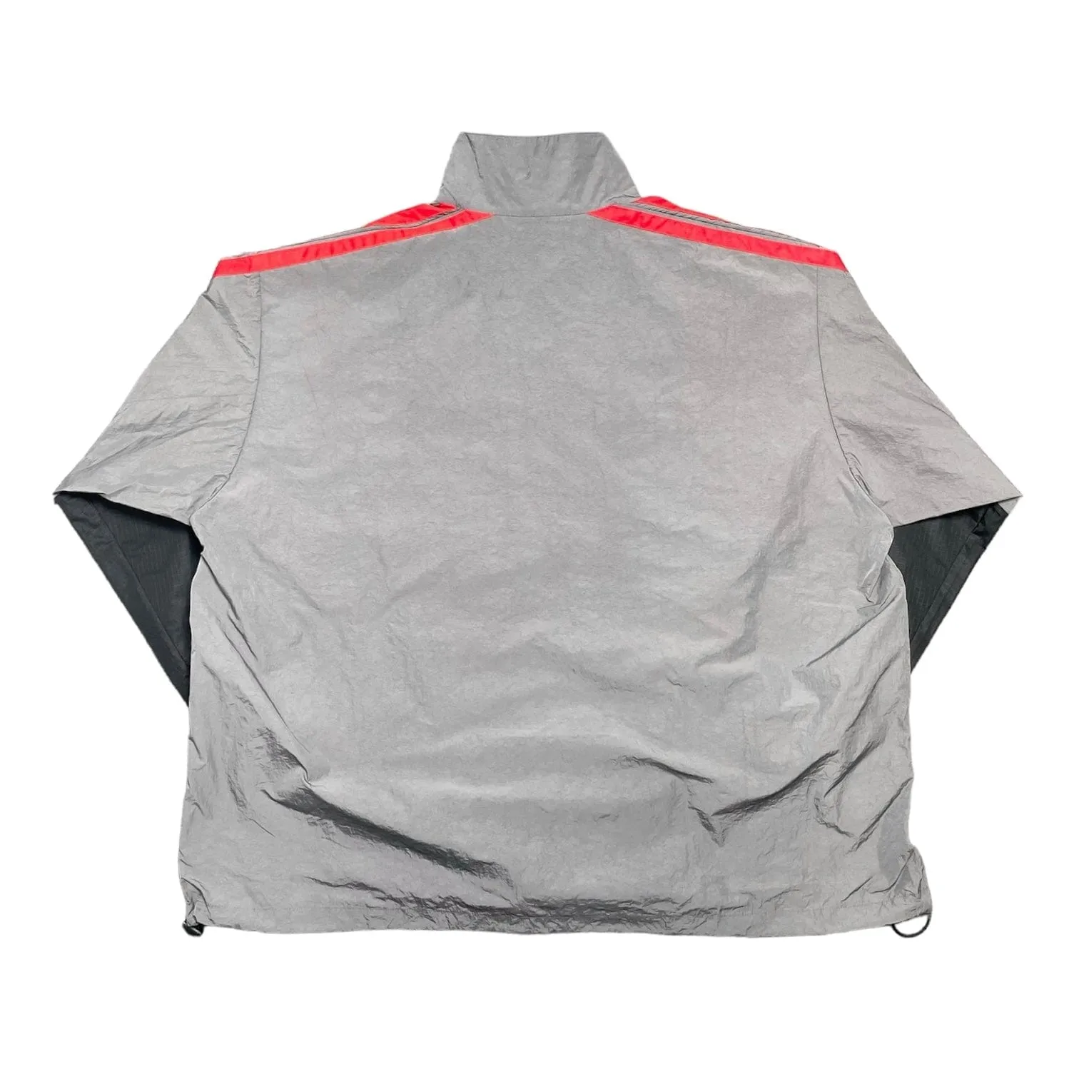 Balenciaga Logo Windbreaker Grey