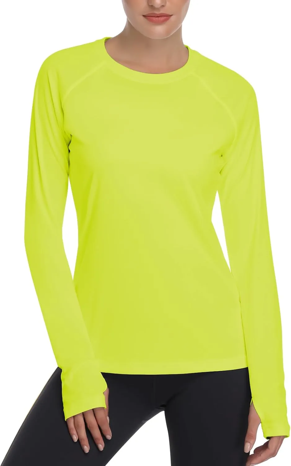 DAYOUNG Womens UPF 50  UV Sun Protection Running Hiking Outdoors Performance Long Sleeve Hoody T-Shirt