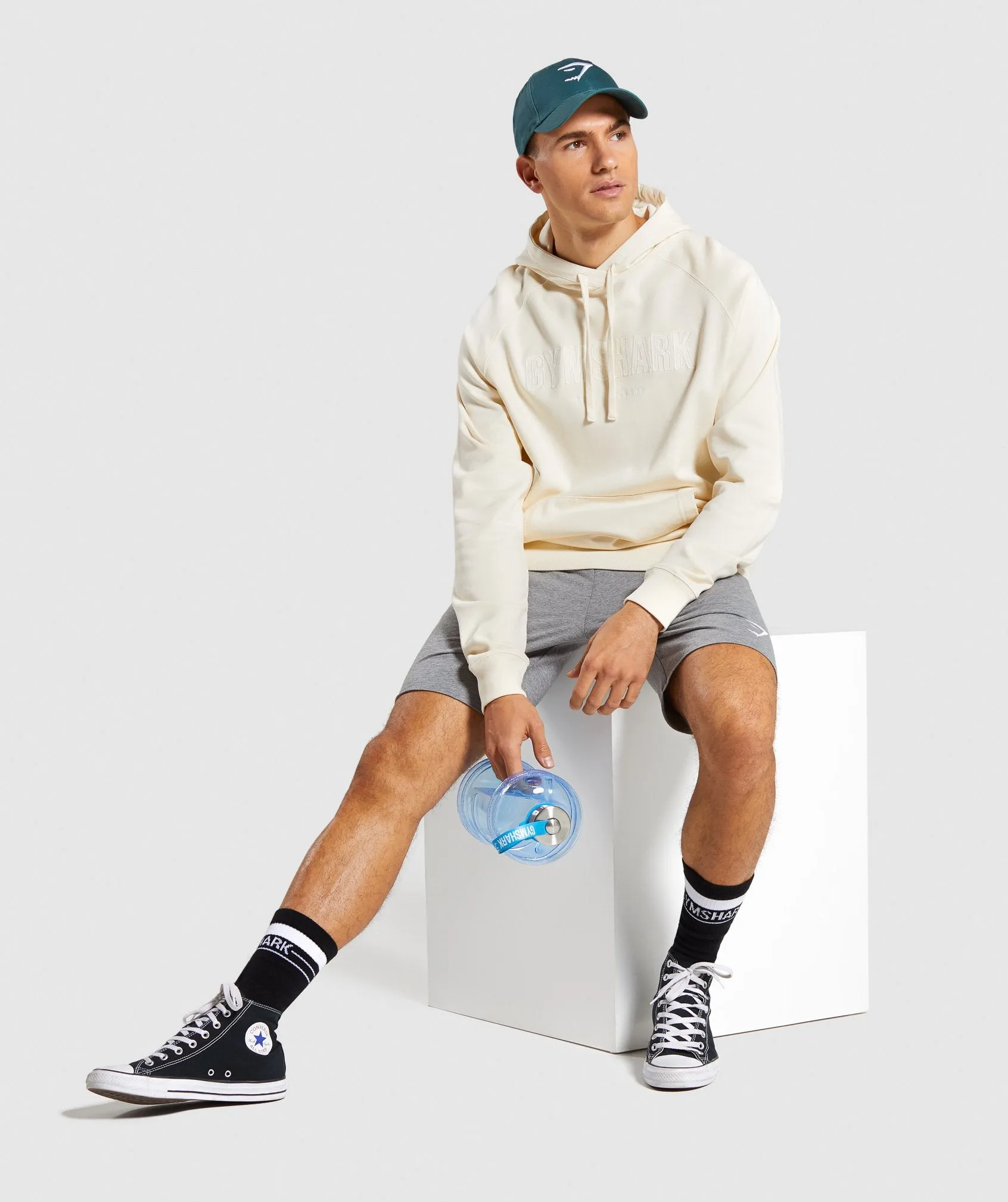 Gymshark Track Hoodie - White