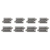 Kato 20-092, N Scale Unitrack Short Track Assortment Set B, 1-5/16in and 1-1/2in, Pkg of 8