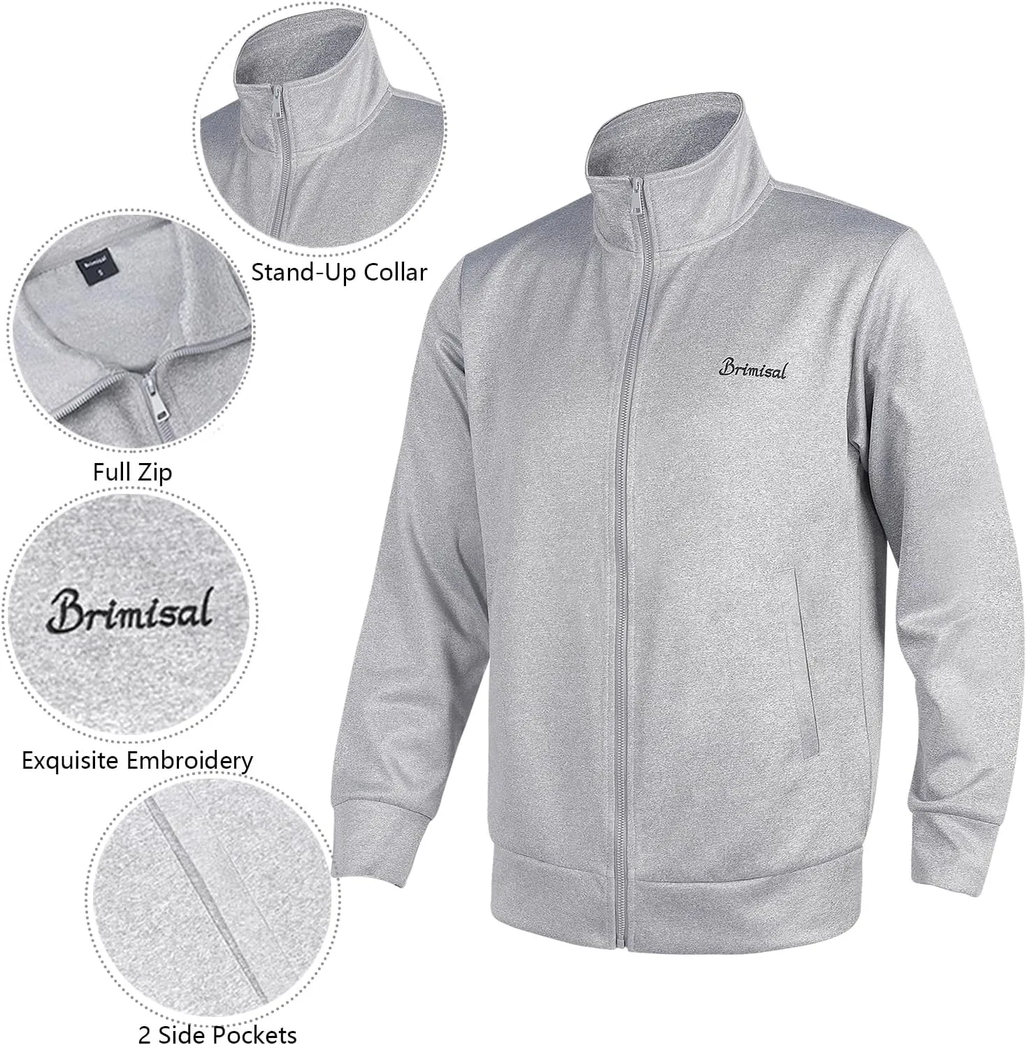 Men's Tracksuits Sweatsuits For Men 2 Piece Sets Outfits Long Sleeve Casual Full Zip Athletic Jogging Sportswear