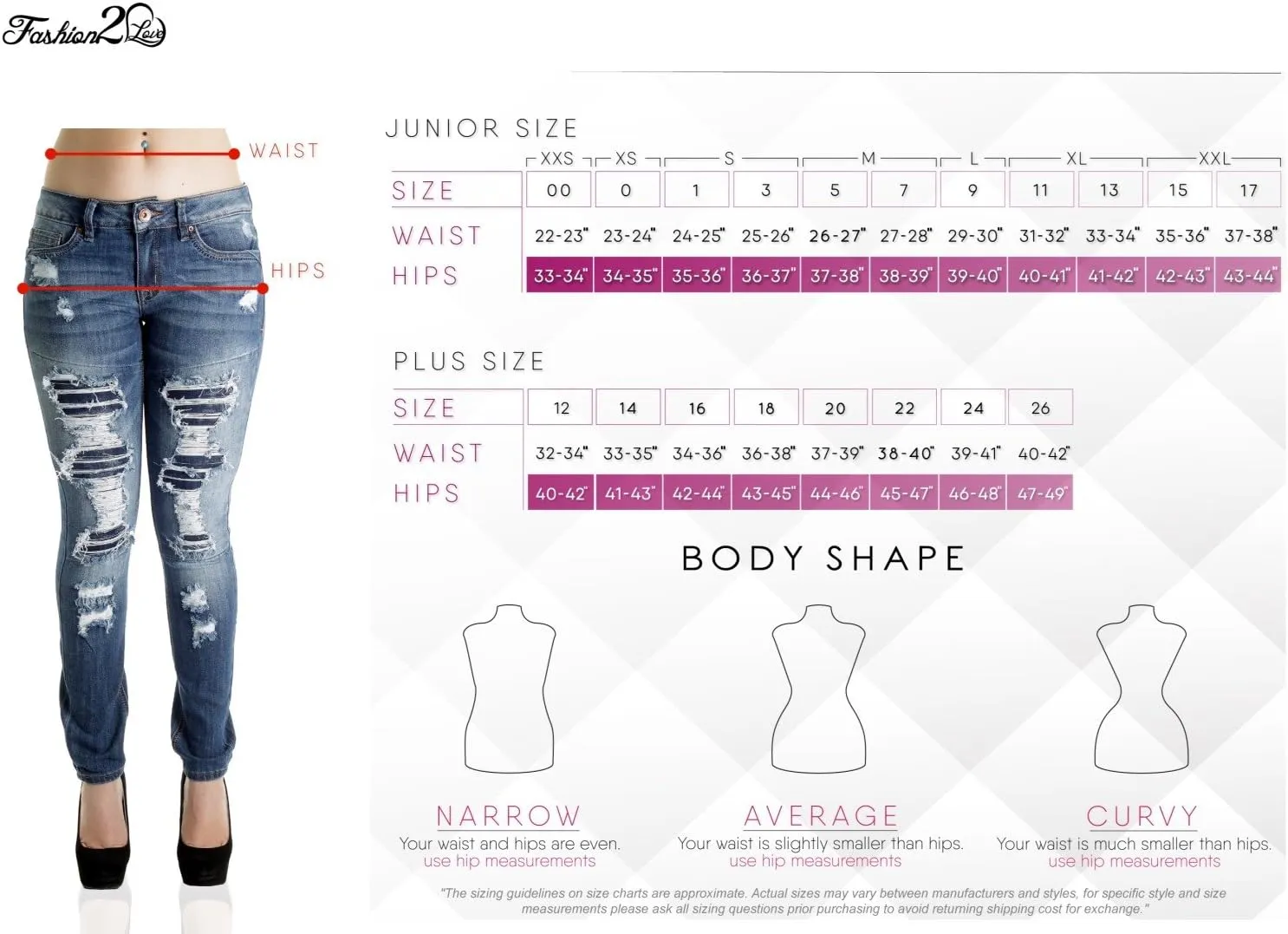 Plus/Junior Size Colombian Design Butt Lift Levanta Cola Stretch Skinny Jeans