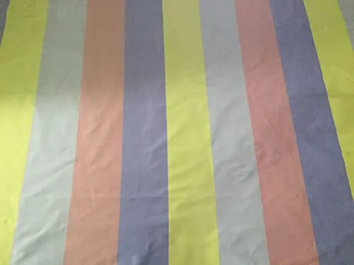 Silk Taffeta Fabric Multi Color stripes 54&quot;TAF#S36[2] 54&quot; wide
