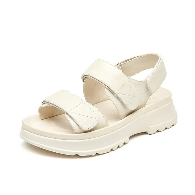 Temis Women's Leather Platform Sandal