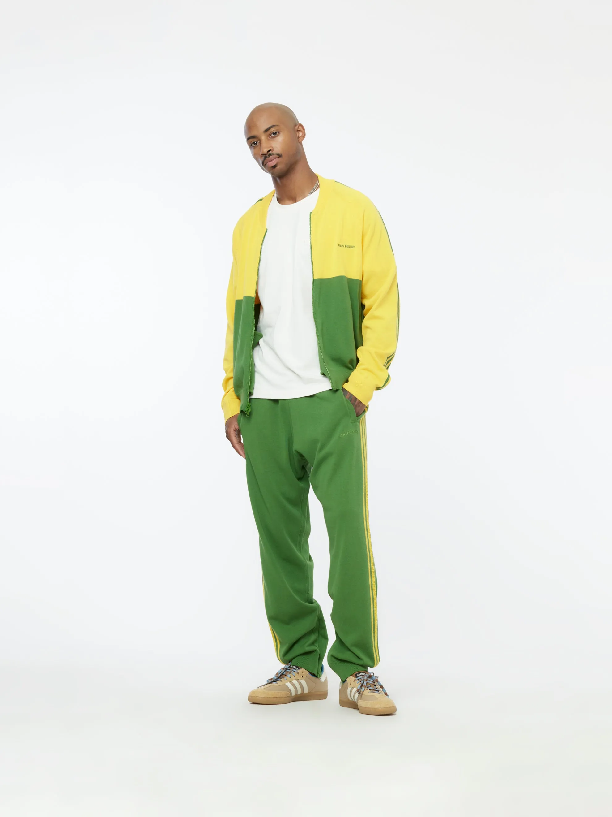 WB N KNIT TT (Bold Gold/Crew Green)